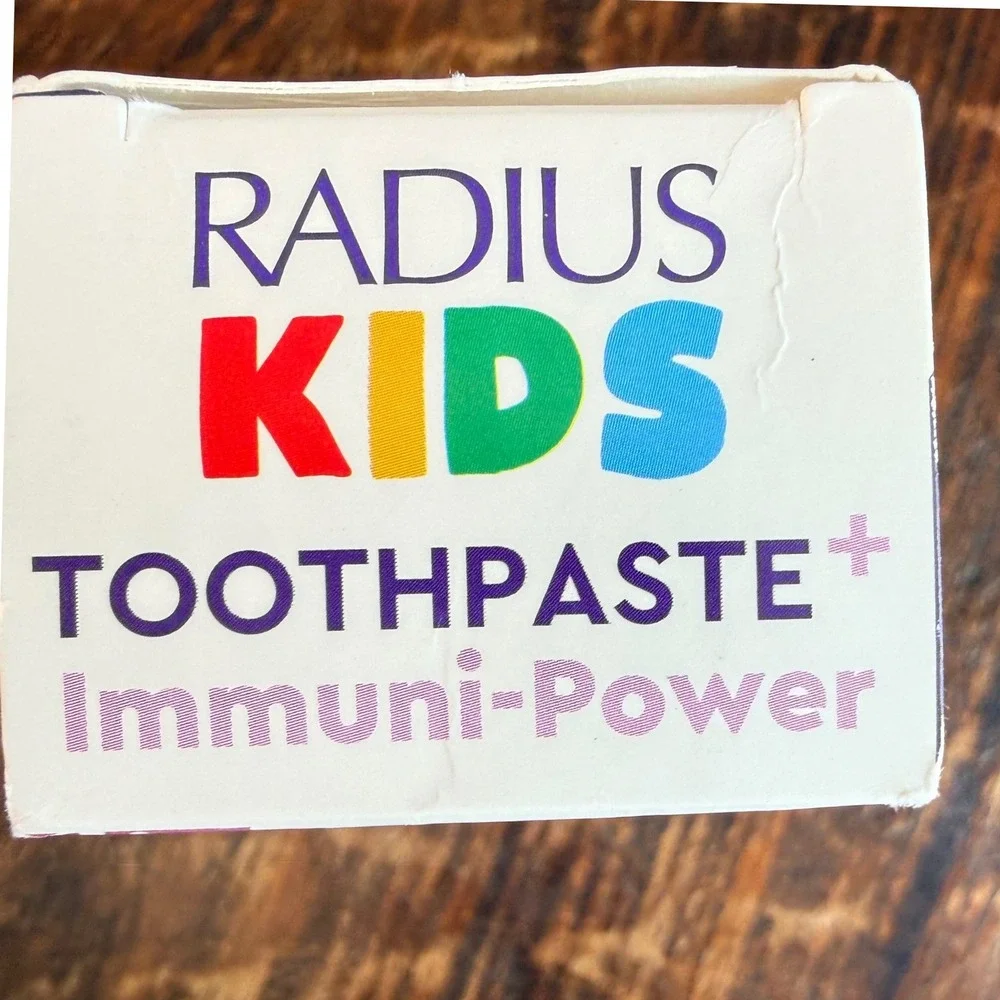 Radius Kids Super Duper Immuni-Power Toothpaste Bubble Berry Mint 2.5oz 71g‎ NEW
